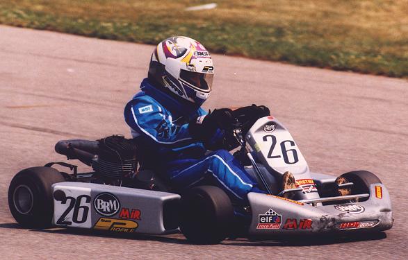 heading for the checker