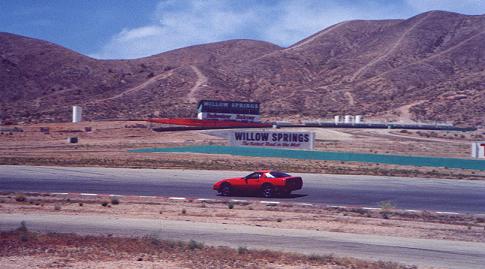 In the Willow Springs Desert Landscape