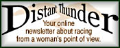 Distant Thunder, your newsletter about women in racing